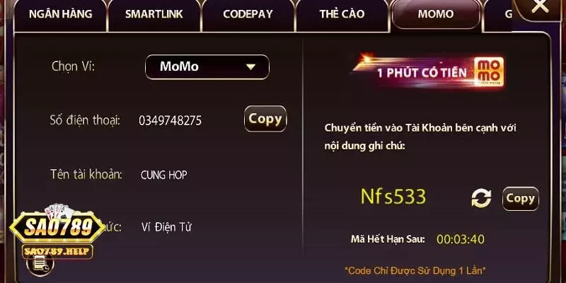 Luôn lưu giữ hóa đơn thanh toán từ cổng game